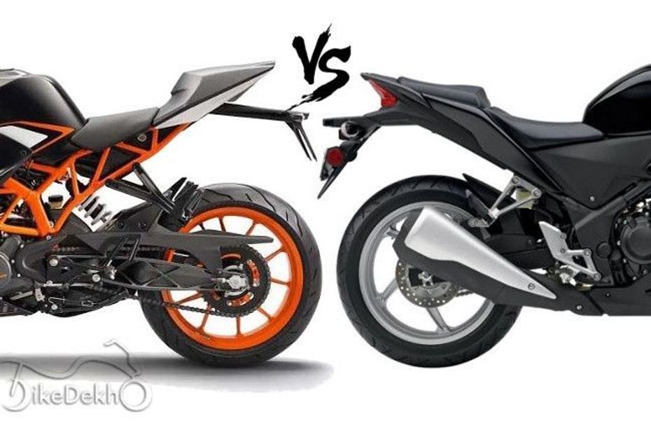 KTM RC 200 vs Honda CBR250R KTM RC 200 vs Honda CBR250R