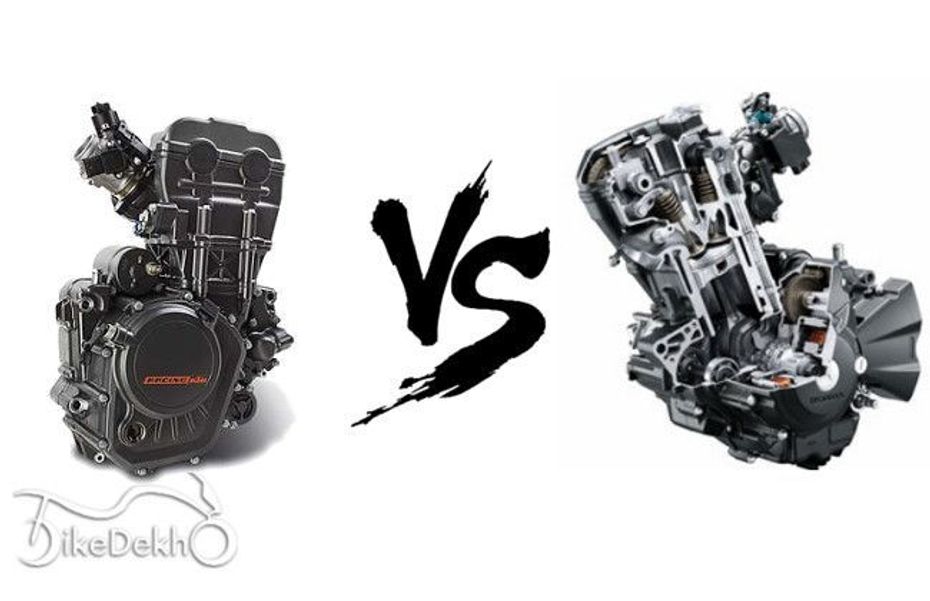KTM RC 200 vs Honda CBR250R KTM RC 200 vs Honda CBR250R