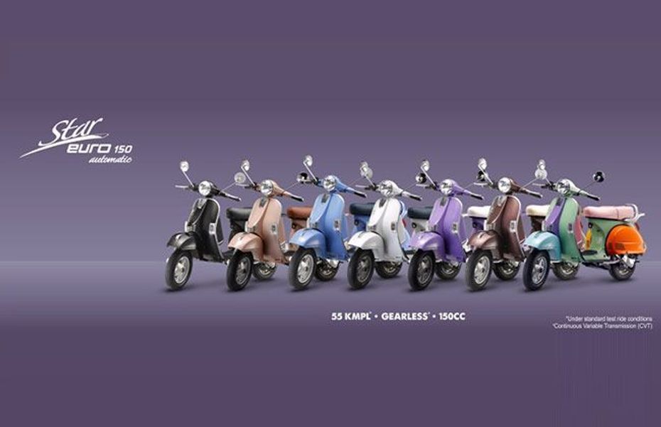 LML Star Euro 150 automatic scooter launched at Rs. 54,014 in India
