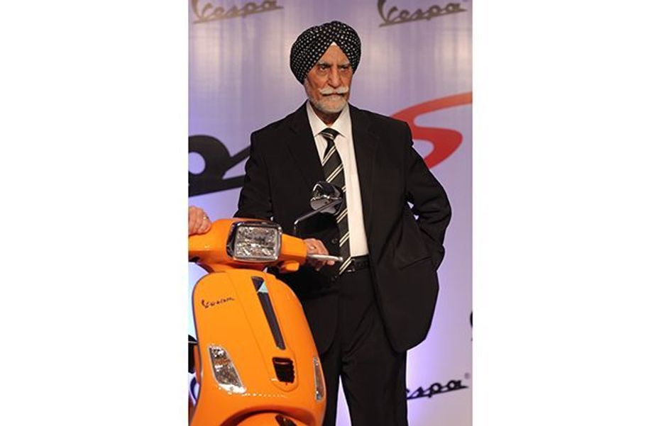 Mr Ravi Chopra Chairman and MD Piaggio India