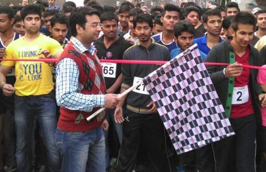 Yamaha organised DUthon in association with Delhi University
