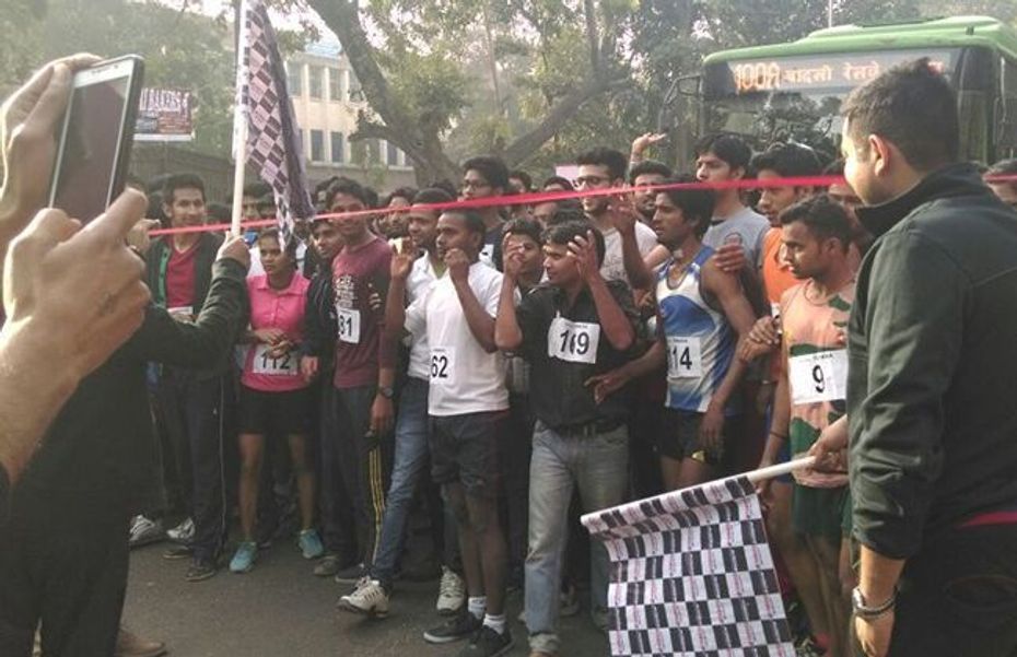 Yamaha organised DUthon in association with Delhi University