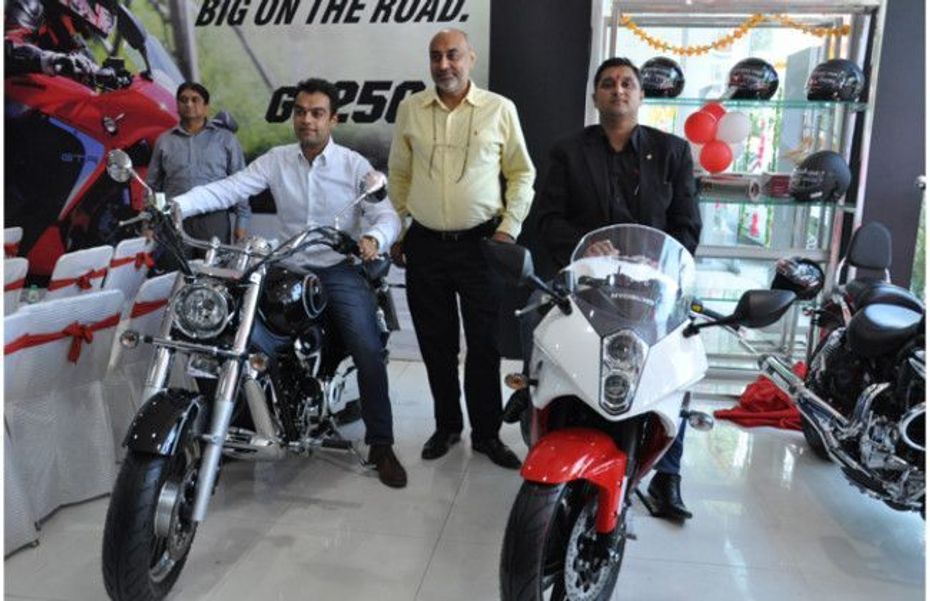 DSK Hyosung inaugurates new showroom in Chandigarh