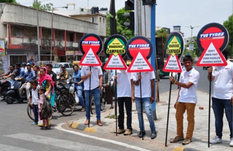 TVS TYRES launches a new â??ROADSENSEâ?? Campaign- â??Traffic Unjamâ?? TVS TYRES launches a new â??ROADSENSEâ?? Campaign- â??Traffic Unjamâ??