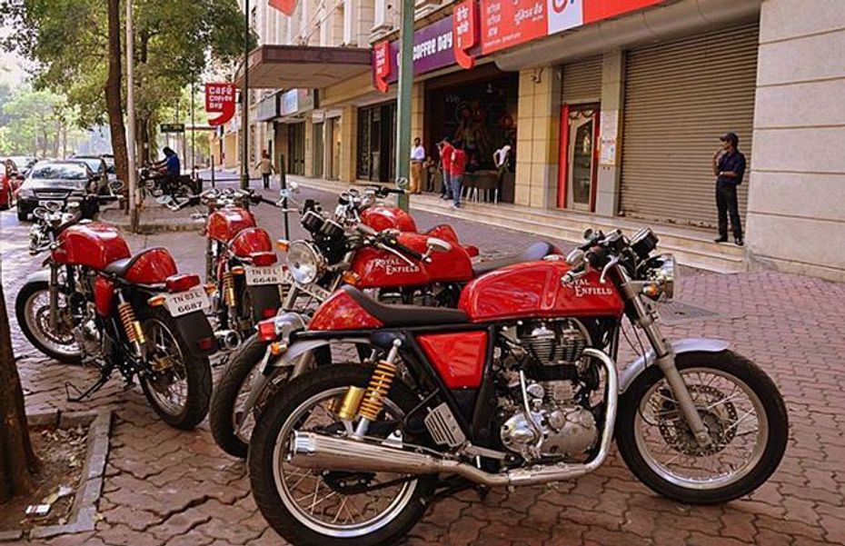 Royal Enfield Continental GT launch