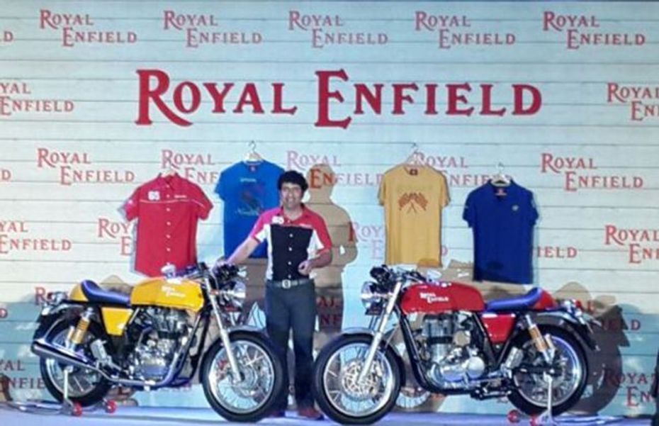 Royal Enfield Continental GT launch Royal Enfield Continental GT launch