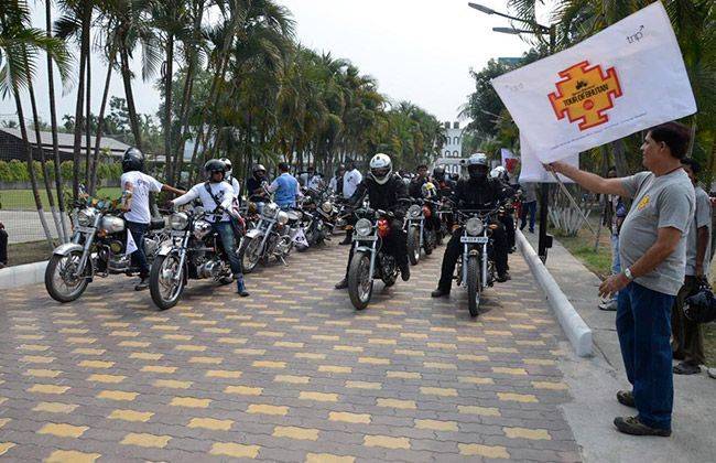 Royal Enfield Tour of Bhutan and One Ride 2014 flagged off