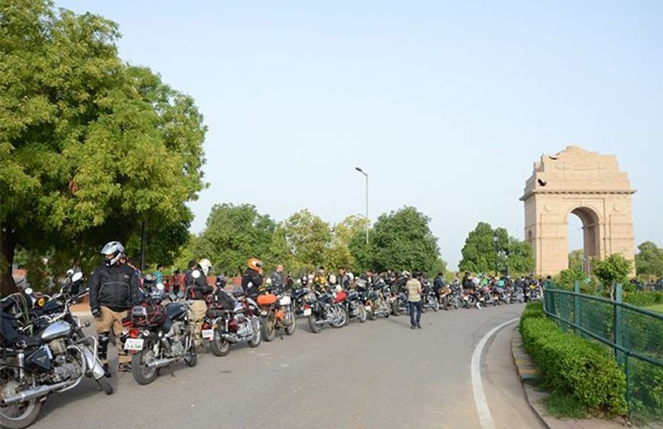 10th Royal Enfield Himalayan Odyssey Flagged Off