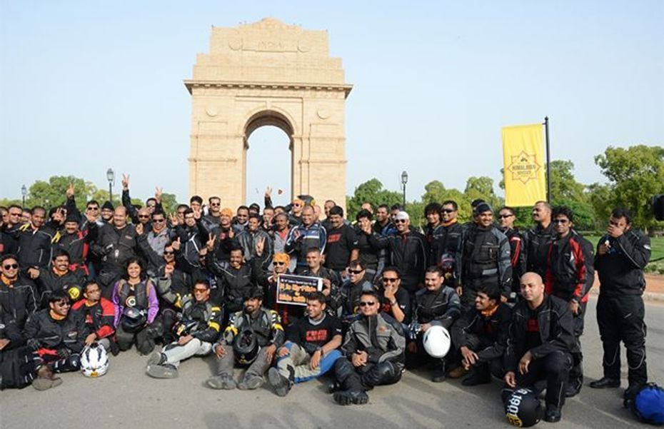 10th Royal Enfield Himalayan Odyssey Flagged Off