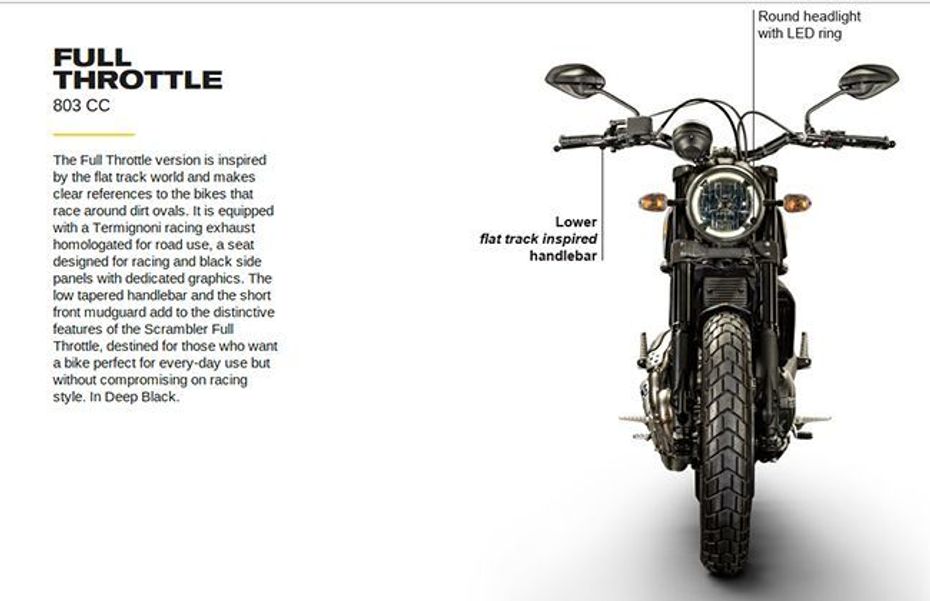 Scrambler Ducati Full Throttle