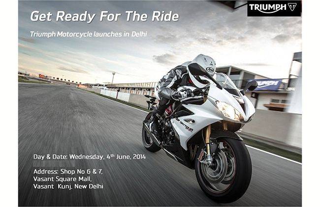 Triumph Motorcycles India to open Delhi dealership on 4th June