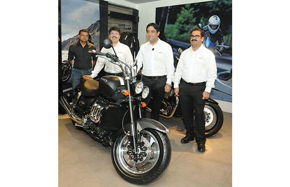 India gets first Triumph Motorcycles showroom in Bangalore
