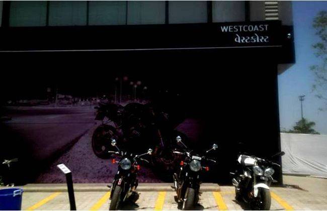 Triumph Motorcycles India enters in Gujrat