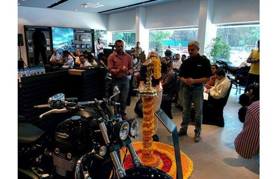 Triumph Motorcycles India inaugrates dealership in Pune; bikes, prices Triumph Motorcycles India inaugrates dealership in Pune; bikes, prices
