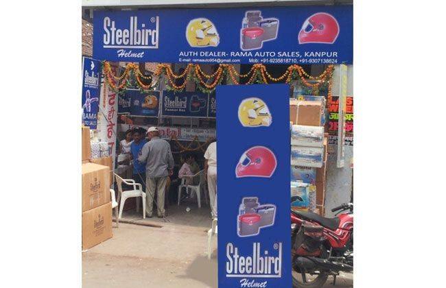 Steelbird Opens a new Retail Store in Kanpur