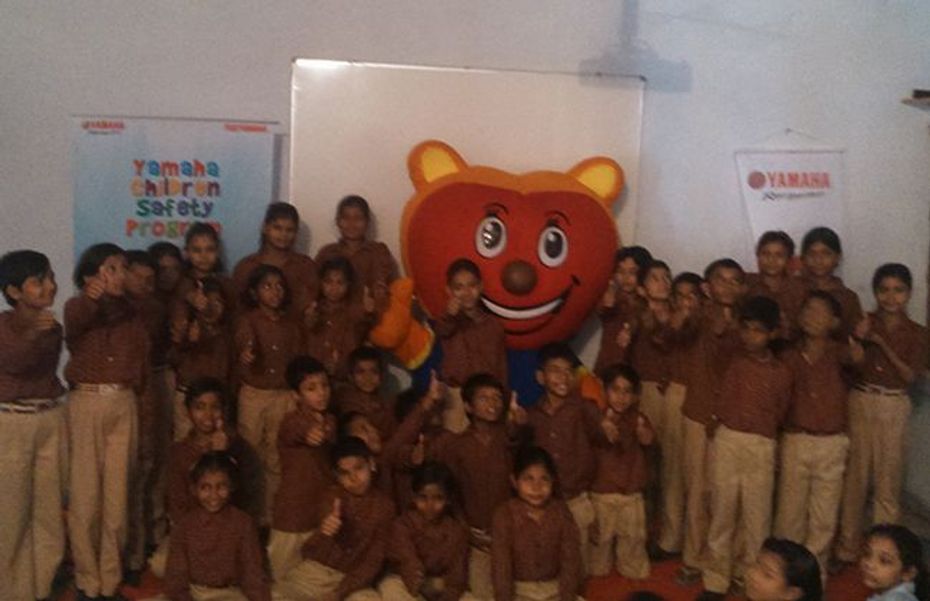 Yamaha Children Safety Program held in two Schools in Gurgaon Yamaha Children Safety Program held in two Schools in Gurgaon