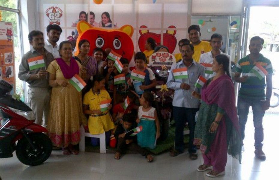 Yamaha celebrates the 67th Independence day with Kids