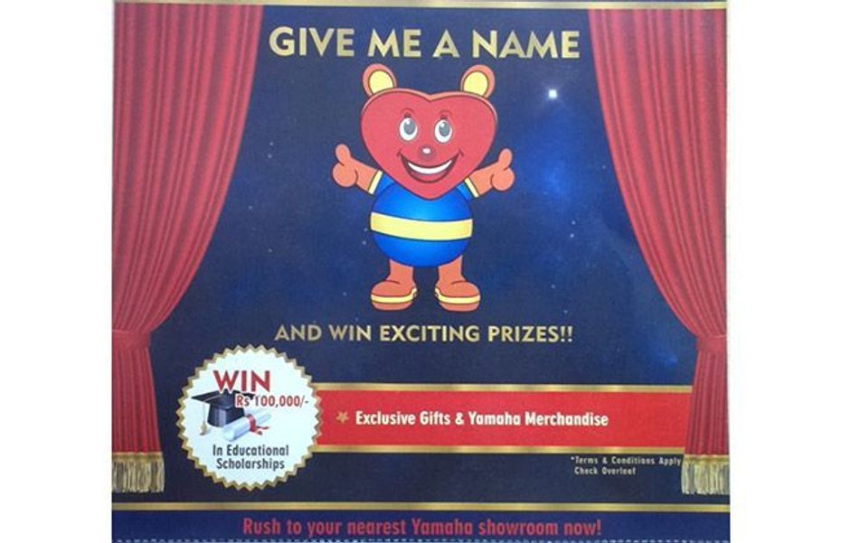 Yamaha launches name the Mascot contest to Promote Children Safety Program Yamaha launches name the Mascot contest to Promote Children Safety Program