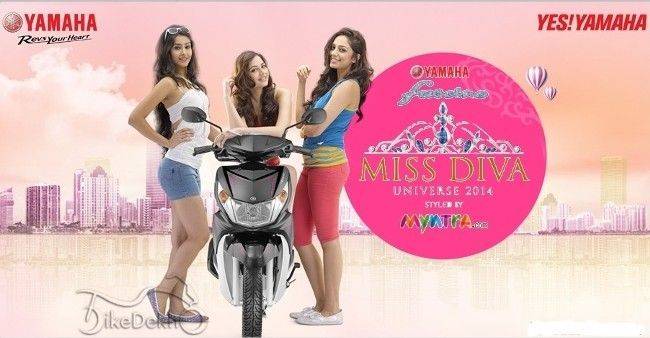 Yamaha associates with Miss Diva 2014