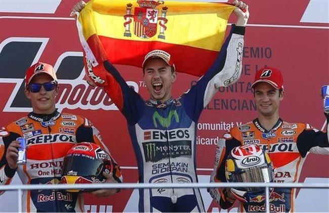 2015 MotoGP Winner, Jorge Lorenzo