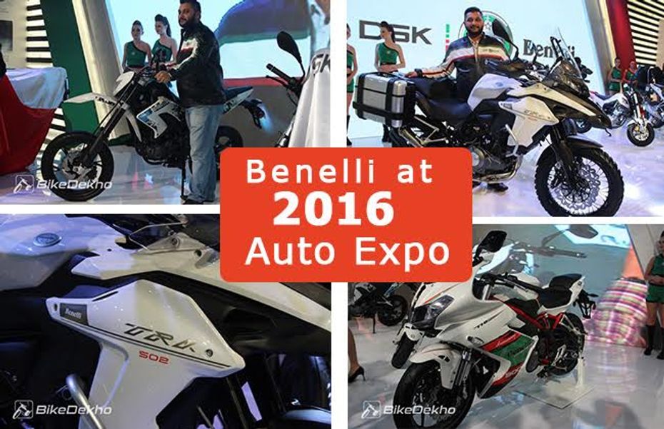 DSK-Benelli at 2016 Auto Expo DSK-Benelli at 2016 Auto Expo