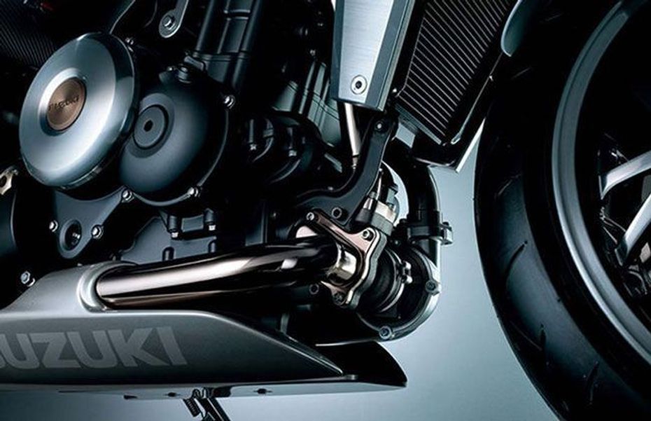 Suzuki Showcases 600cc Turbocharged Engine for Motorcycles Suzuki's 600cc turbo engine for motorcycles