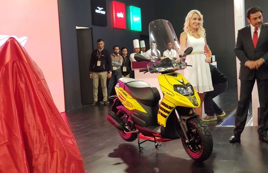Aprilai Storm 125 Auto Expo 2018 India