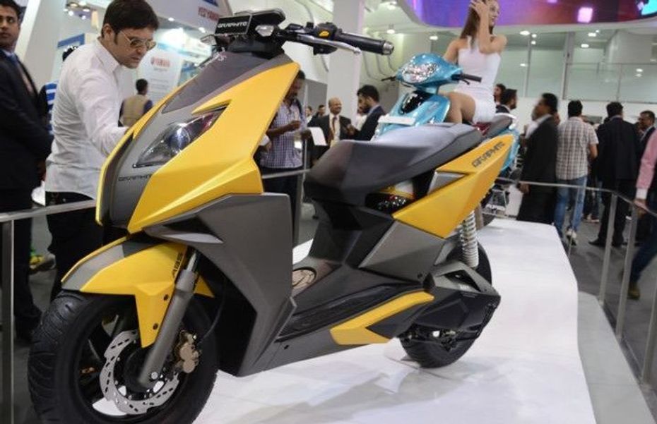 New TVS 125cc scooter
