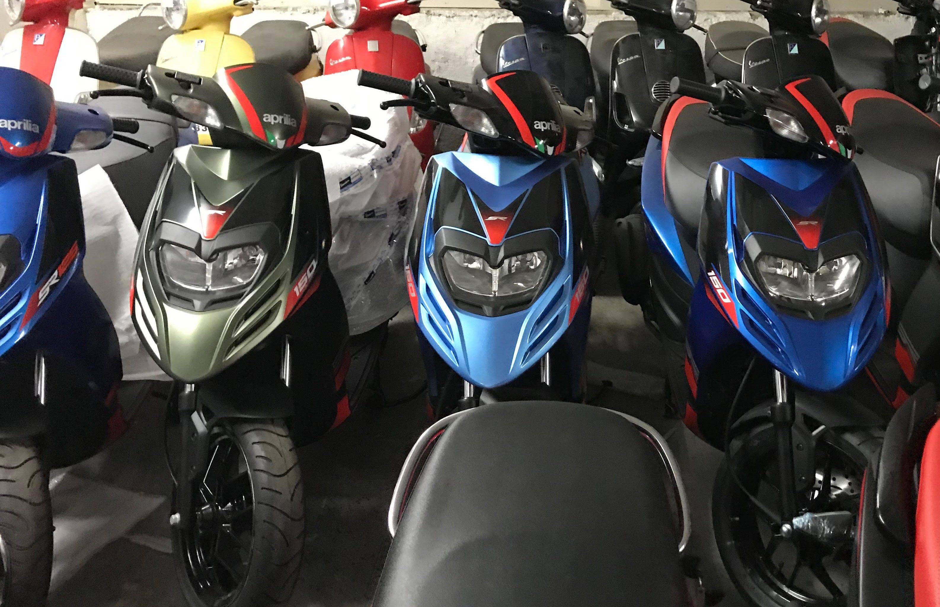 Aprilia SR 125 scooter launch