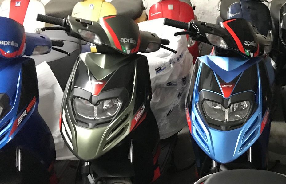 Aprilia SR 125 scooter launch
