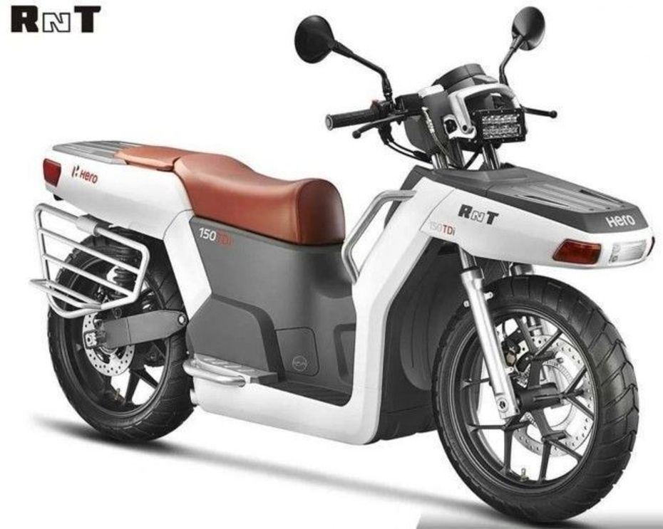 Hero Moto Corp's diesel motorcycle, RNT showcased