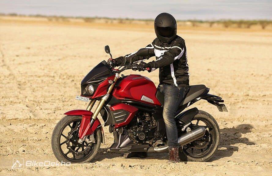 Mahindra Mojo Crimson Matte