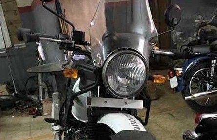 Royal Enfield Himalayan FI spotted