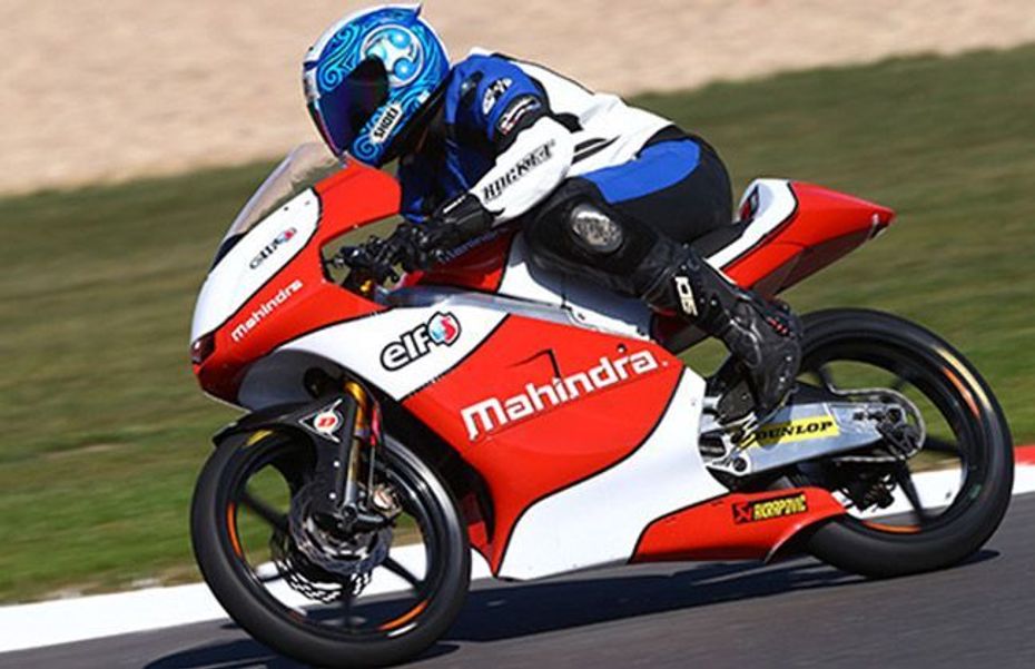 2016 Mahindra Moto3 racer
