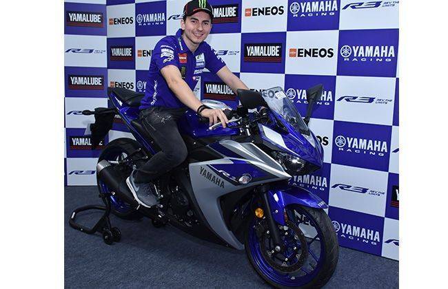 Jorge Lorenzo Visit to India