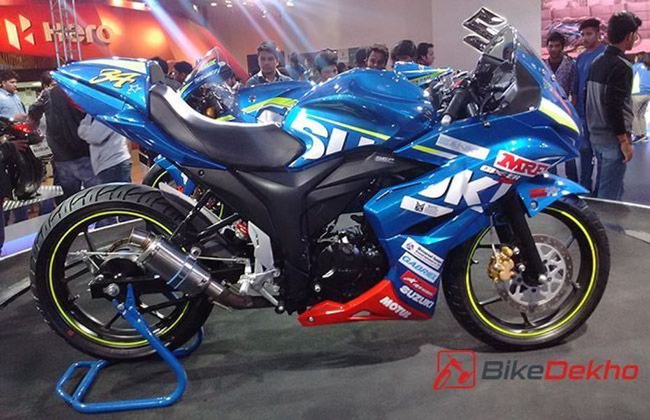 Suzuki Gixxer SF Race Bike Suzuki Gixxer SF Race Bike