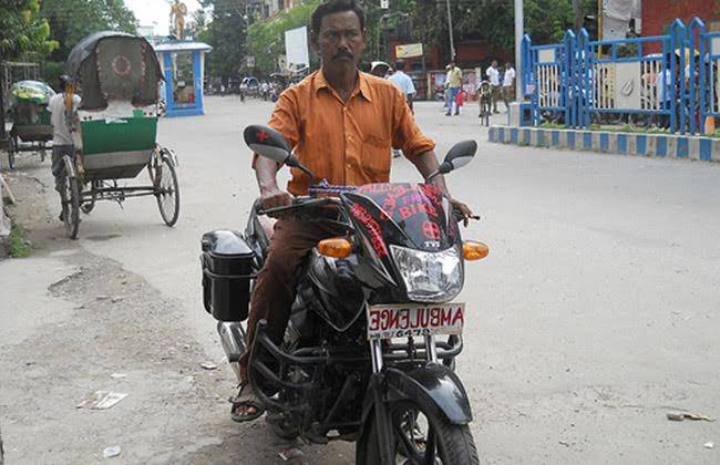 Karimul Haque - Bike Ambulance