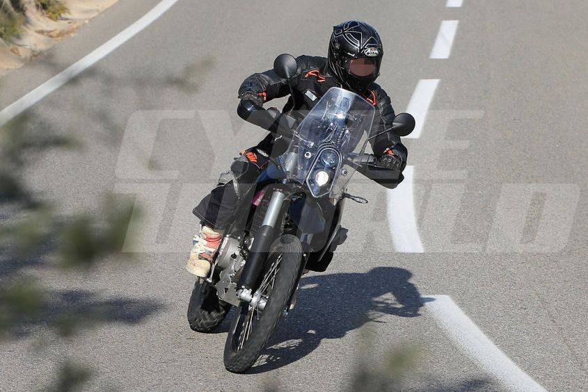 KTM 390 Adventure Spotted Testing