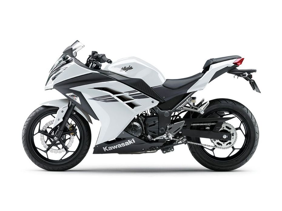 2017 Kawasaki Ninja 300 Pearl Bizzard White