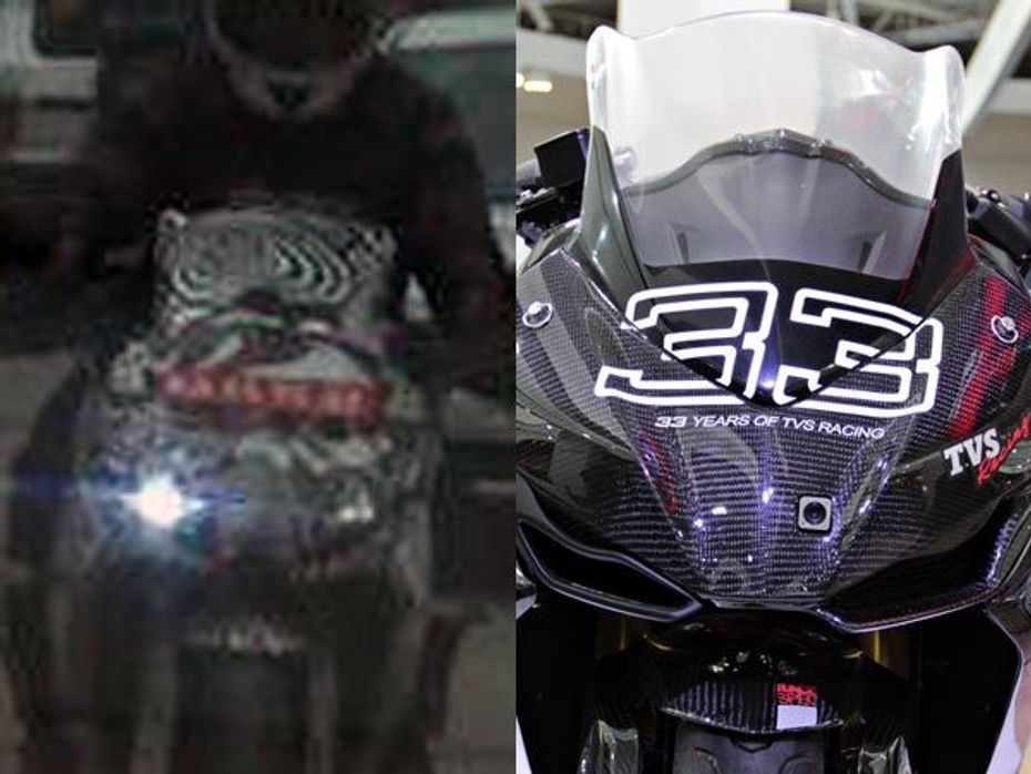 TVS Akula 310 Front