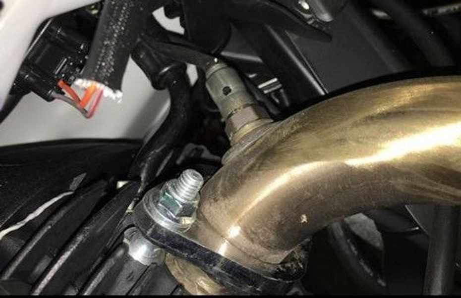 Royal Enfield Himalayan FI spotted
