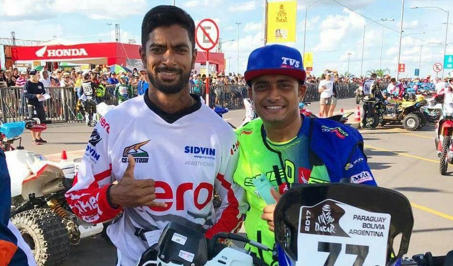CS Santosh with Aravind KP