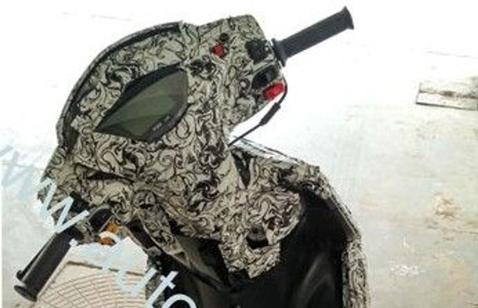 New TVS Electric scooter spy shot