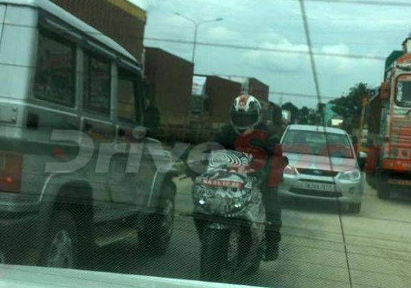 TVS Akula 310 Spy Picture