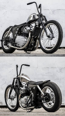 This Chopper Began Life As A Royal Enfield Interceptor 650