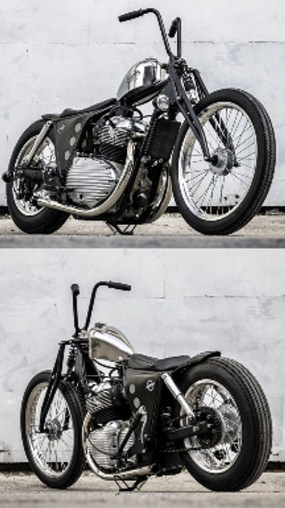 This Chopper Began Life As A Royal Enfield Interceptor 650