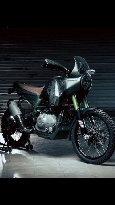This Royal Enfield Himalayan Goes Nordic