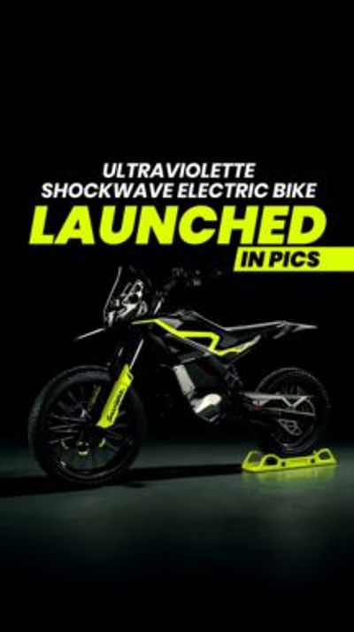 Ultraviolette Shockwave E-Bike Launched: In 12 Pics