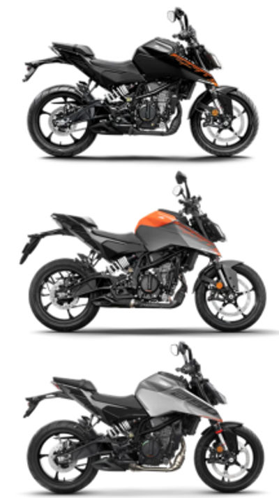 Apart from the addition of the 2 new colours, 250 Duke remains unchanged