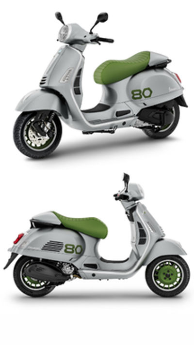 A special, 80-year anniversary Vespa Scooter Unveiled Globally: In 10 Images